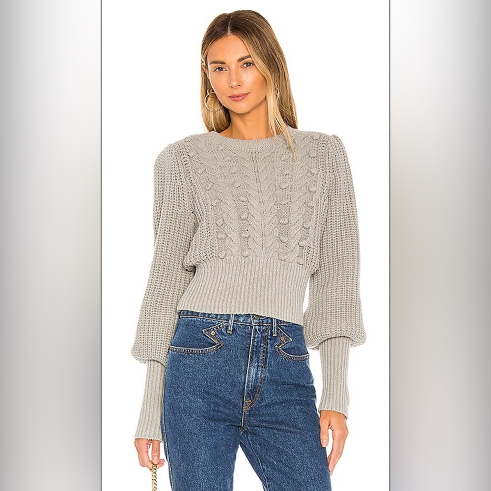 Tularosa sweater Macara in heather grey